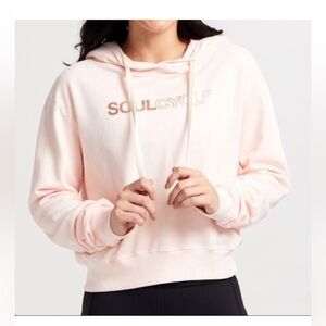Soulcycle Cropped Hoodie Sweatshirt